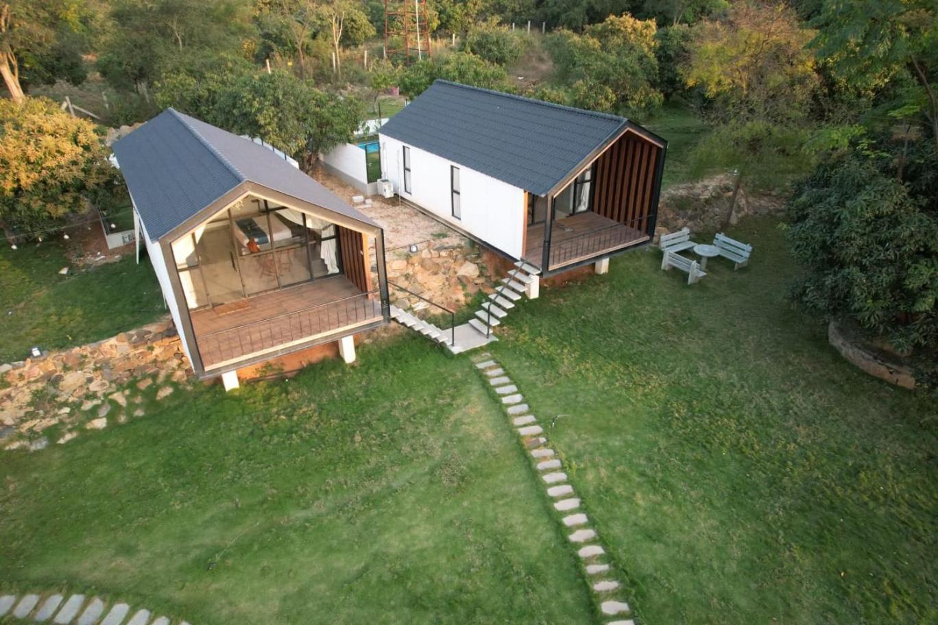 Aura Farms - Private Pool Cottages Rāmanagaram Eksteriør bilde